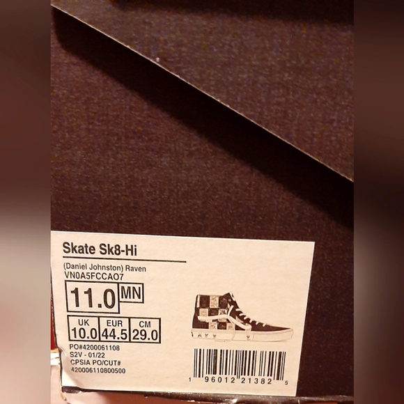 Vans X Daniel Johnston Skate Sk8-Hi *NWT* - Picture 11 of 11